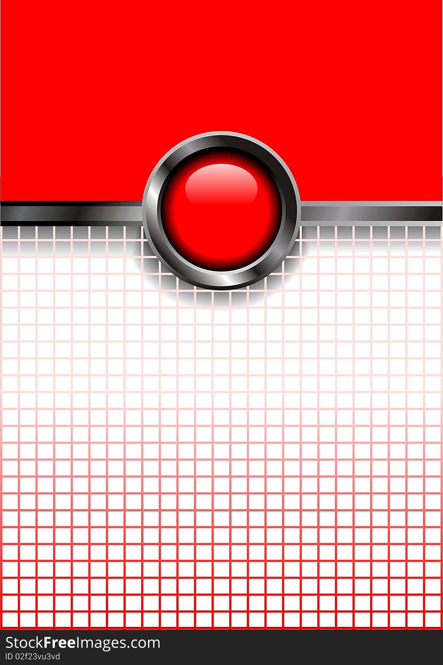 Red mesh blank  style