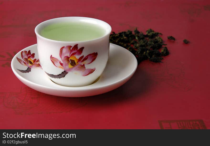 Green Tea In A Cup