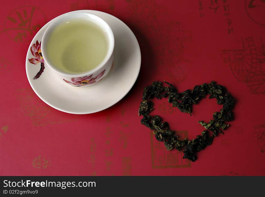 Green Tea In A Cup