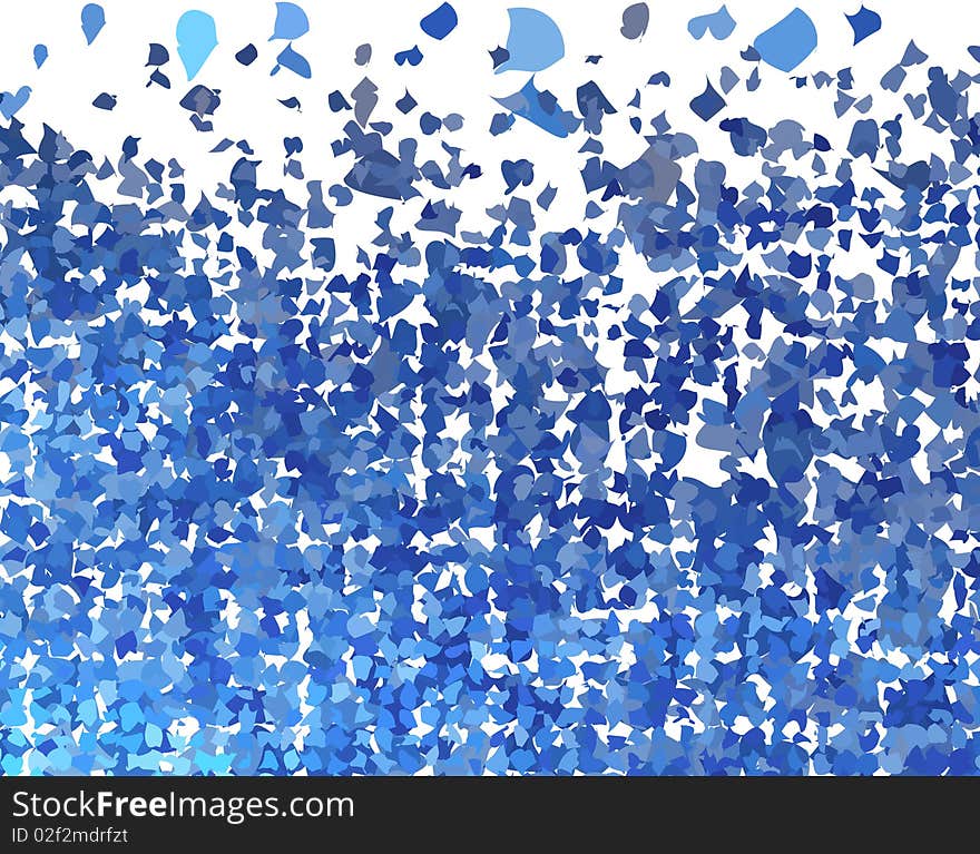 Abstract tiled background in blue color. Abstract tiled background in blue color