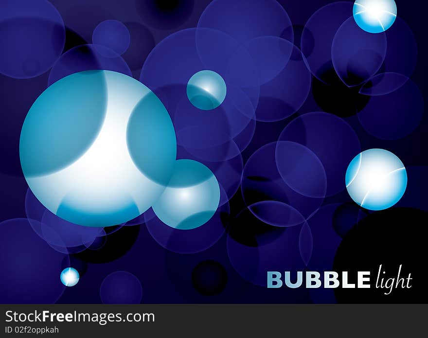 Bubble light print