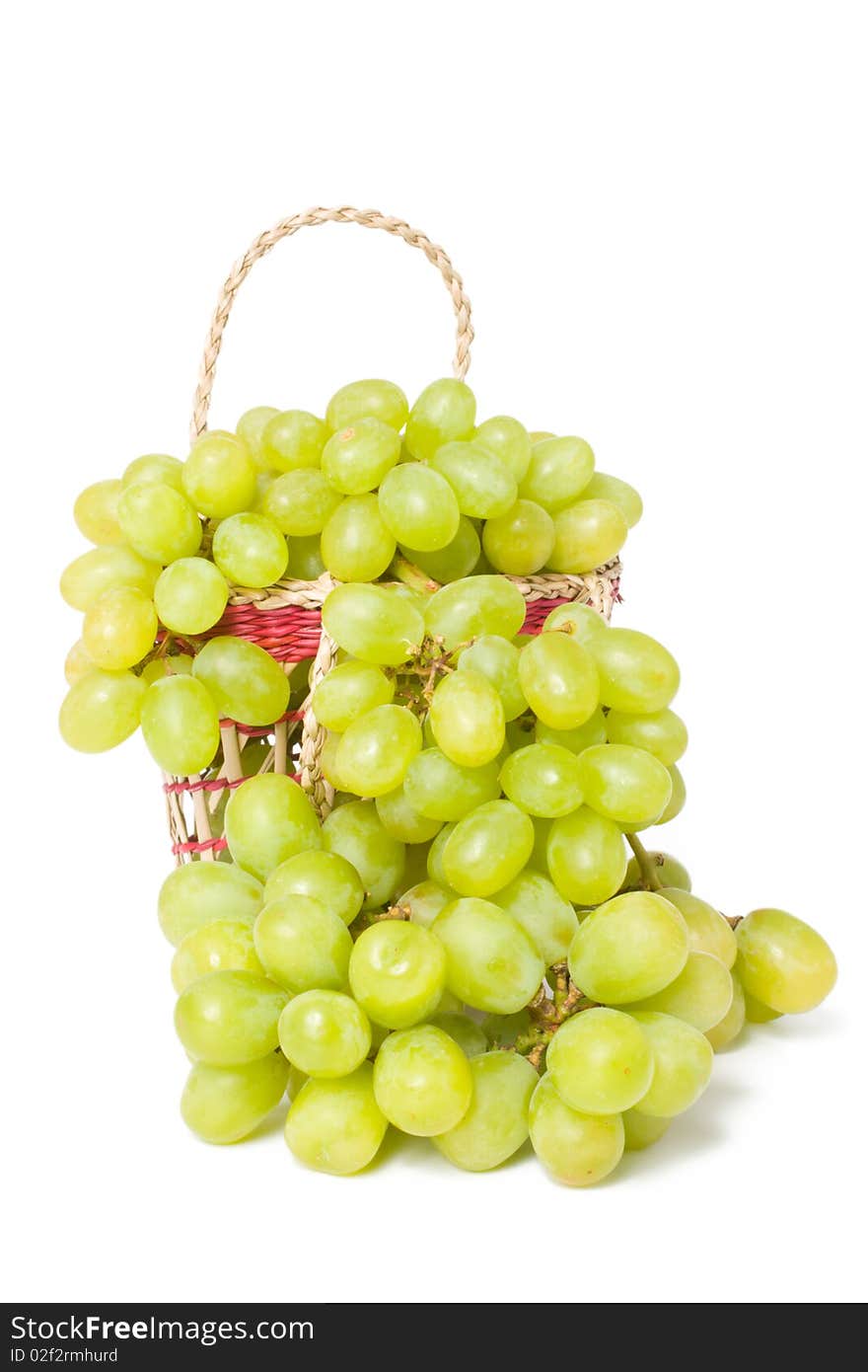 Grapes in the basket