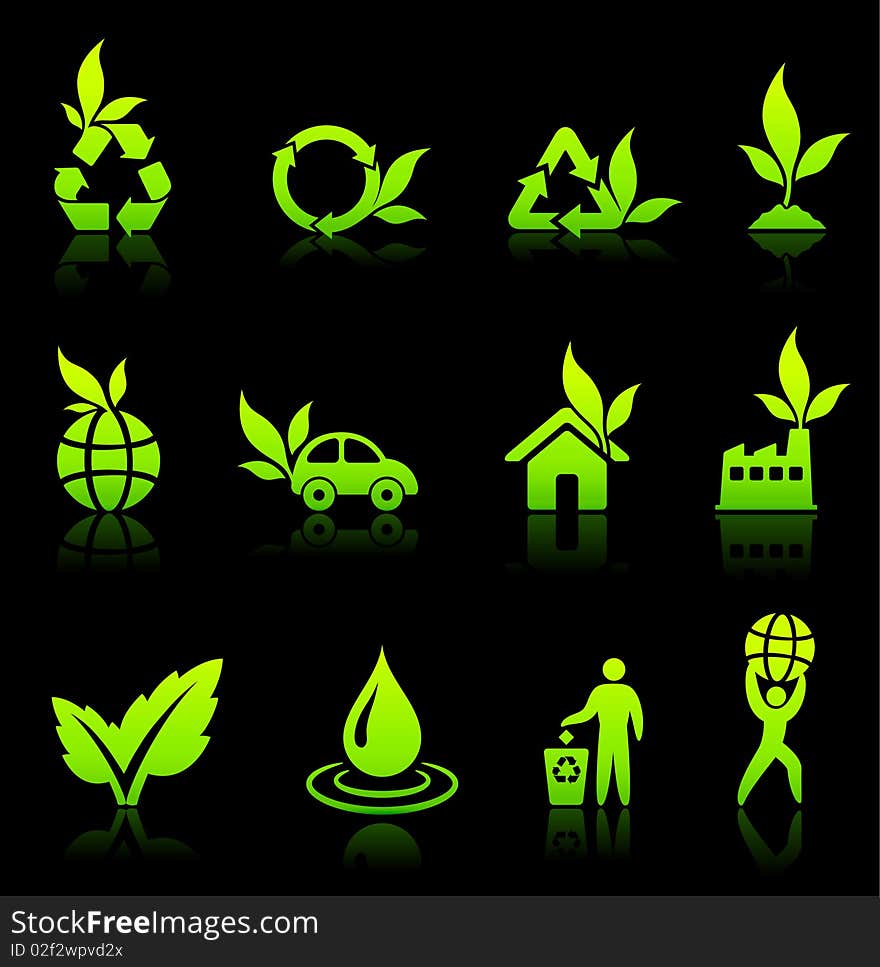 Environmental Nature Icons Collection
Original Illustration