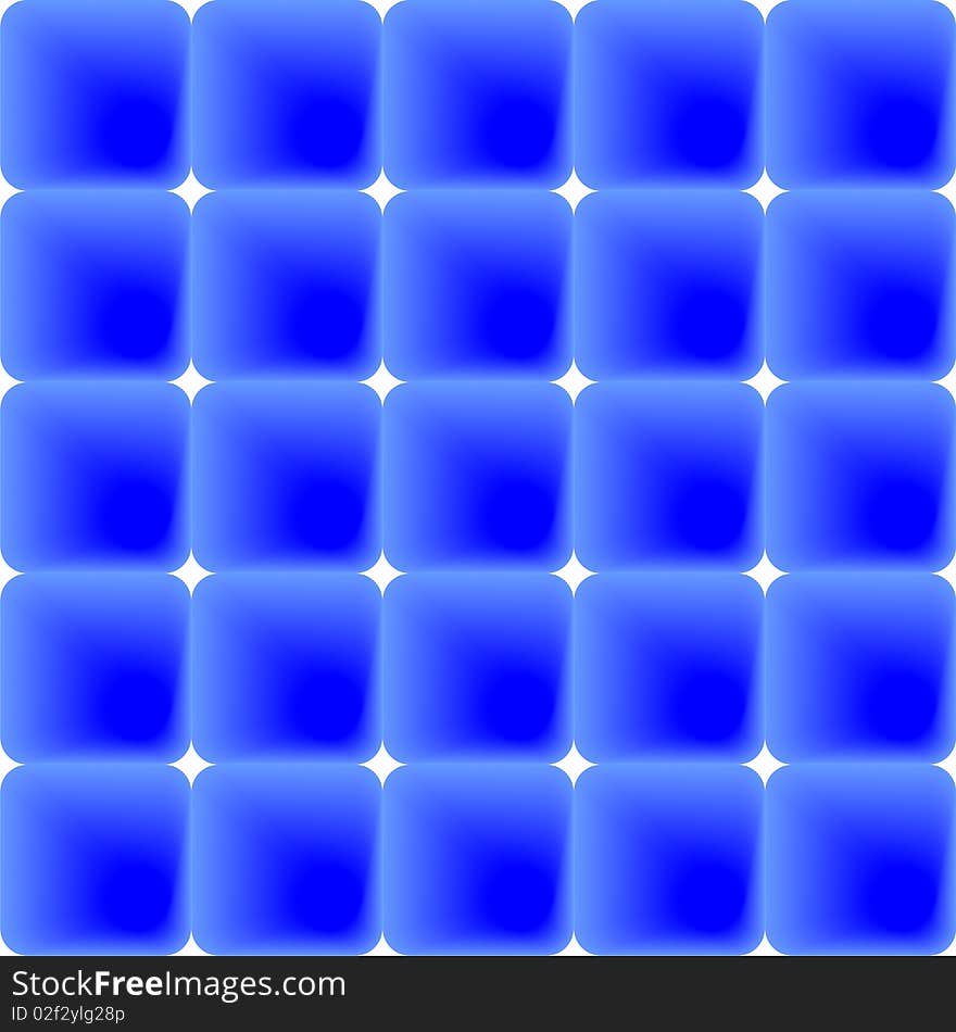 Pattern of blue gradient tiles,  background image. Pattern of blue gradient tiles,  background image