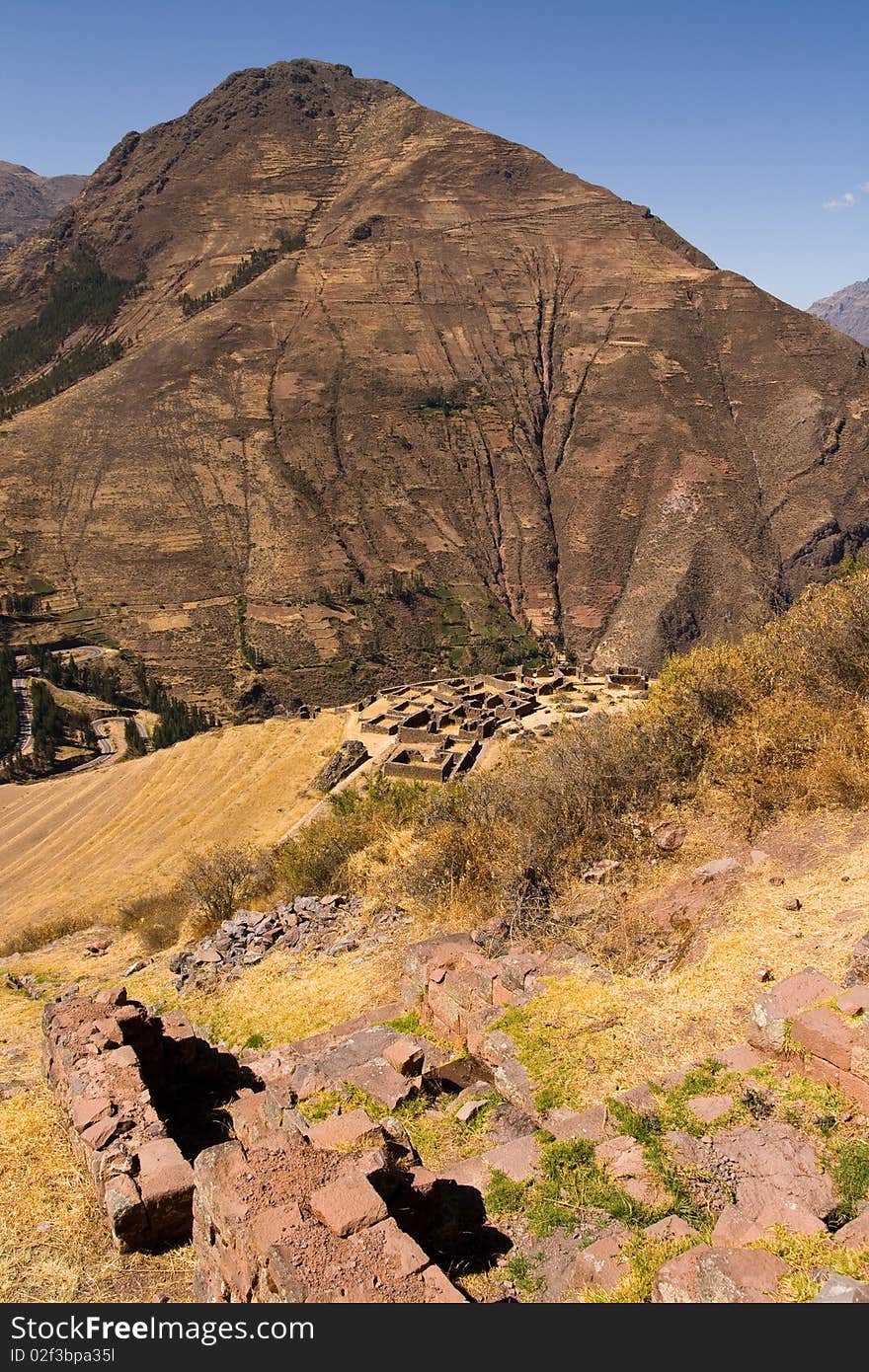 Inca Terrace Ruins