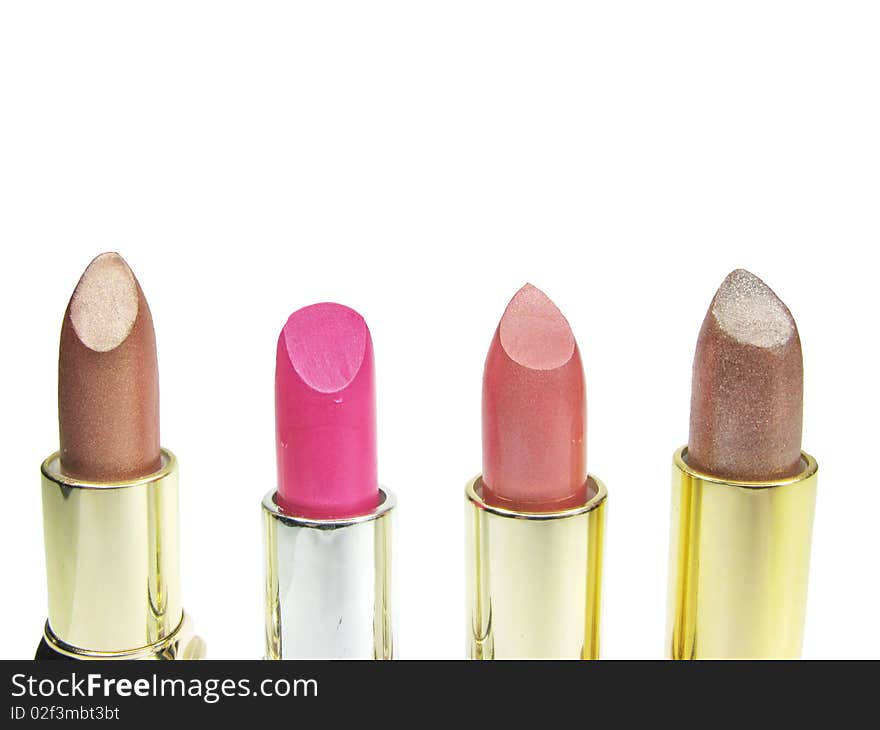 Colored lipsticks