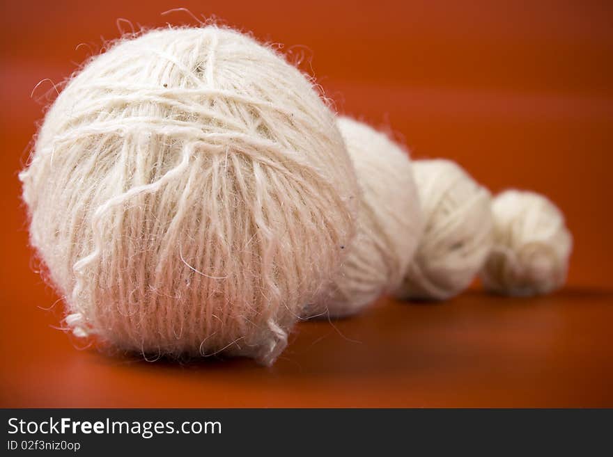 Balls of yarn