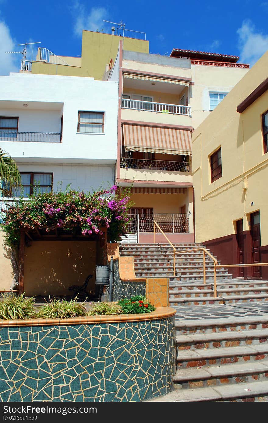 House in a village at La Palma, Canary Islands. House in a village at La Palma, Canary Islands