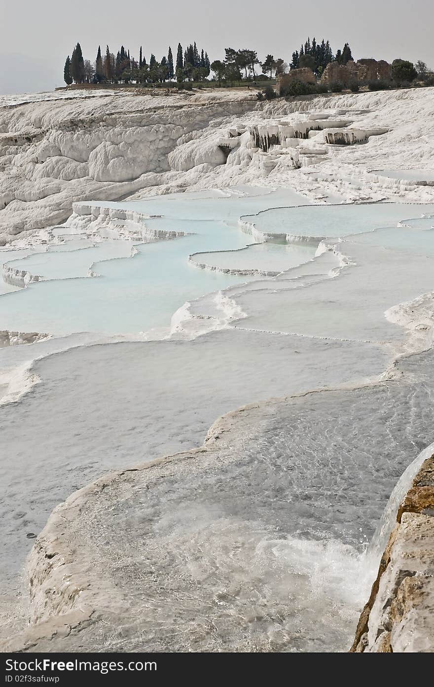 Pamukkale also known as Cotton Castles. Pamukkale also known as Cotton Castles.