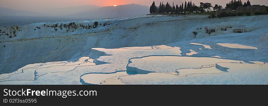 Pamukkale Limestone Pools