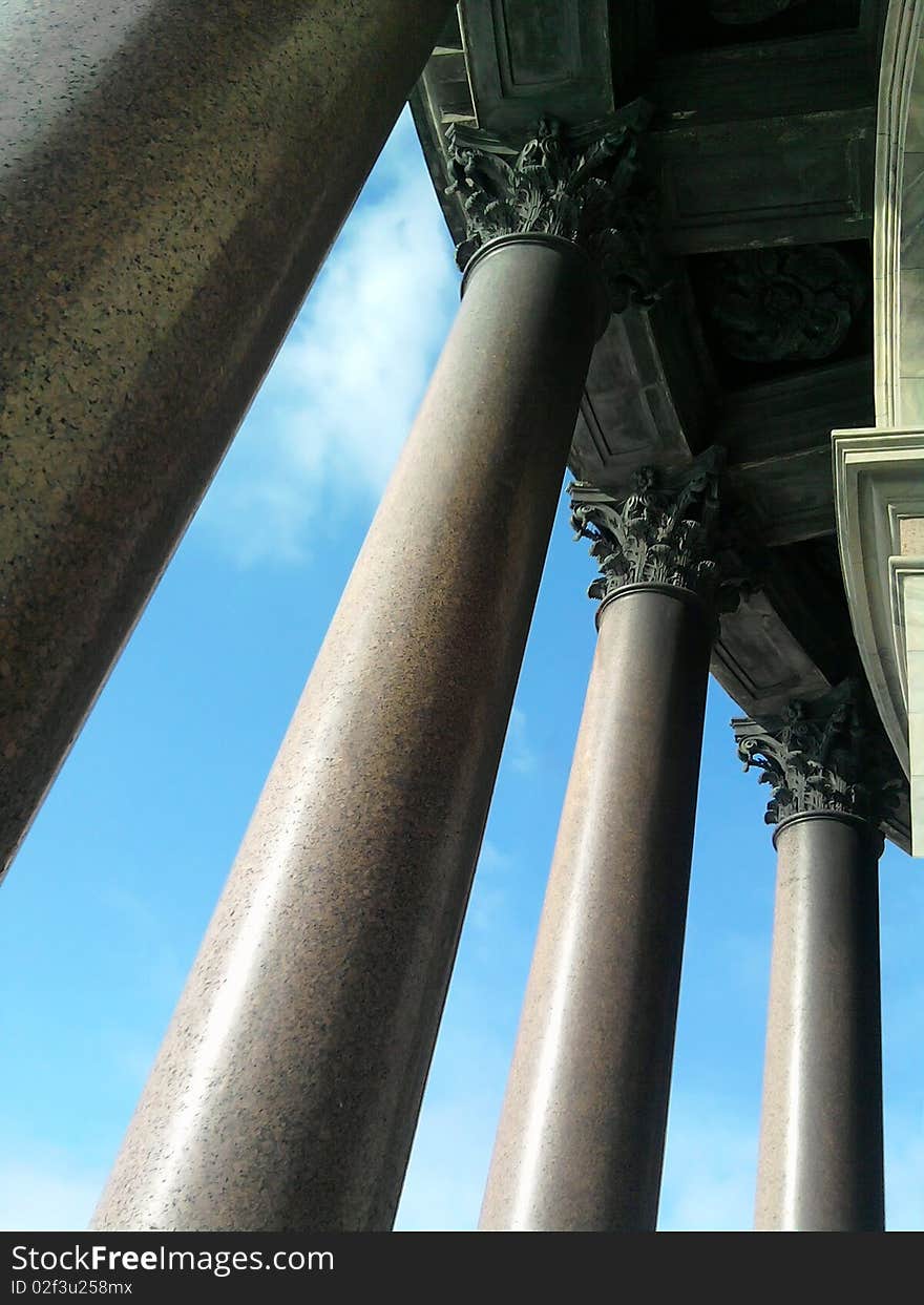 Colonnade Of St Isaac S Cathedral