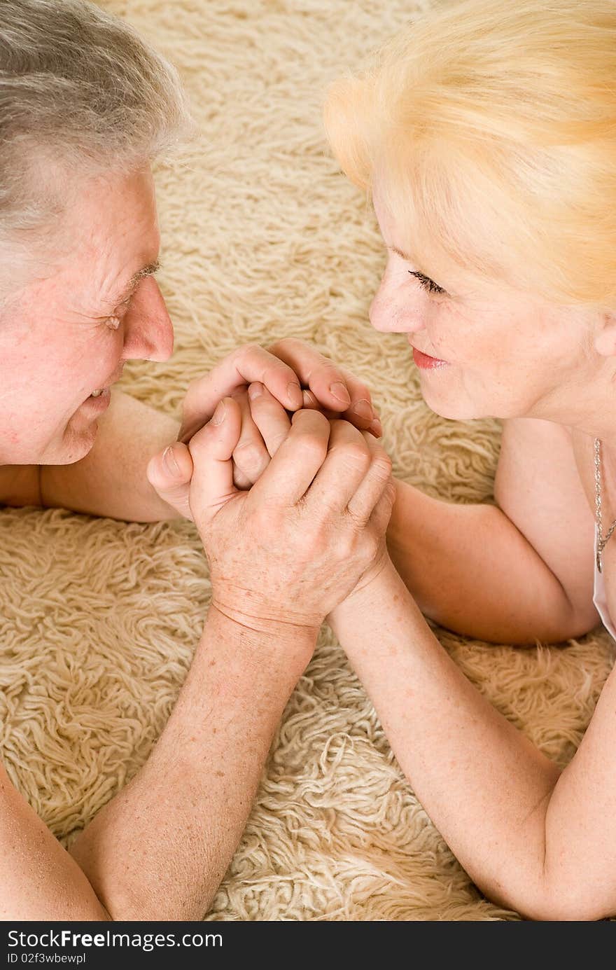 Portrait of a beautiful and happy couple. Portrait of a beautiful and happy couple