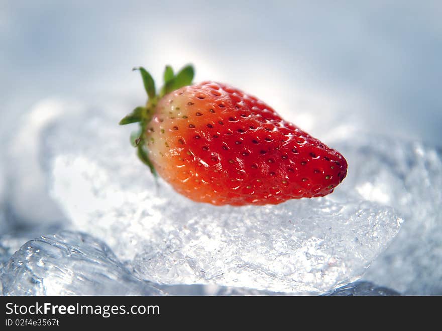 Strawberry on Ice