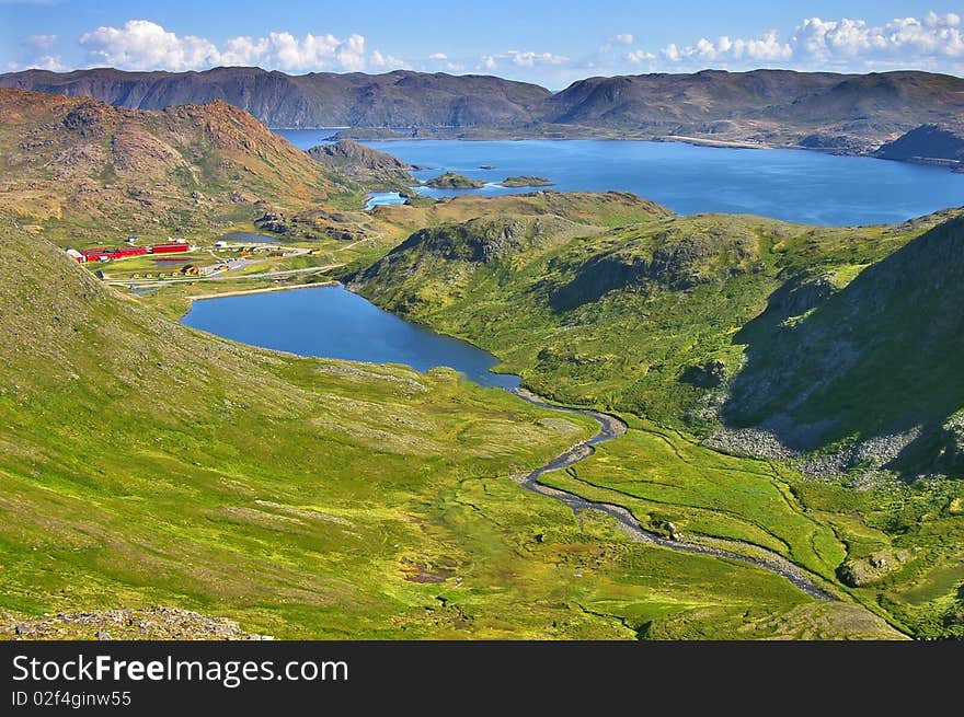 Picturesque Norway landscape