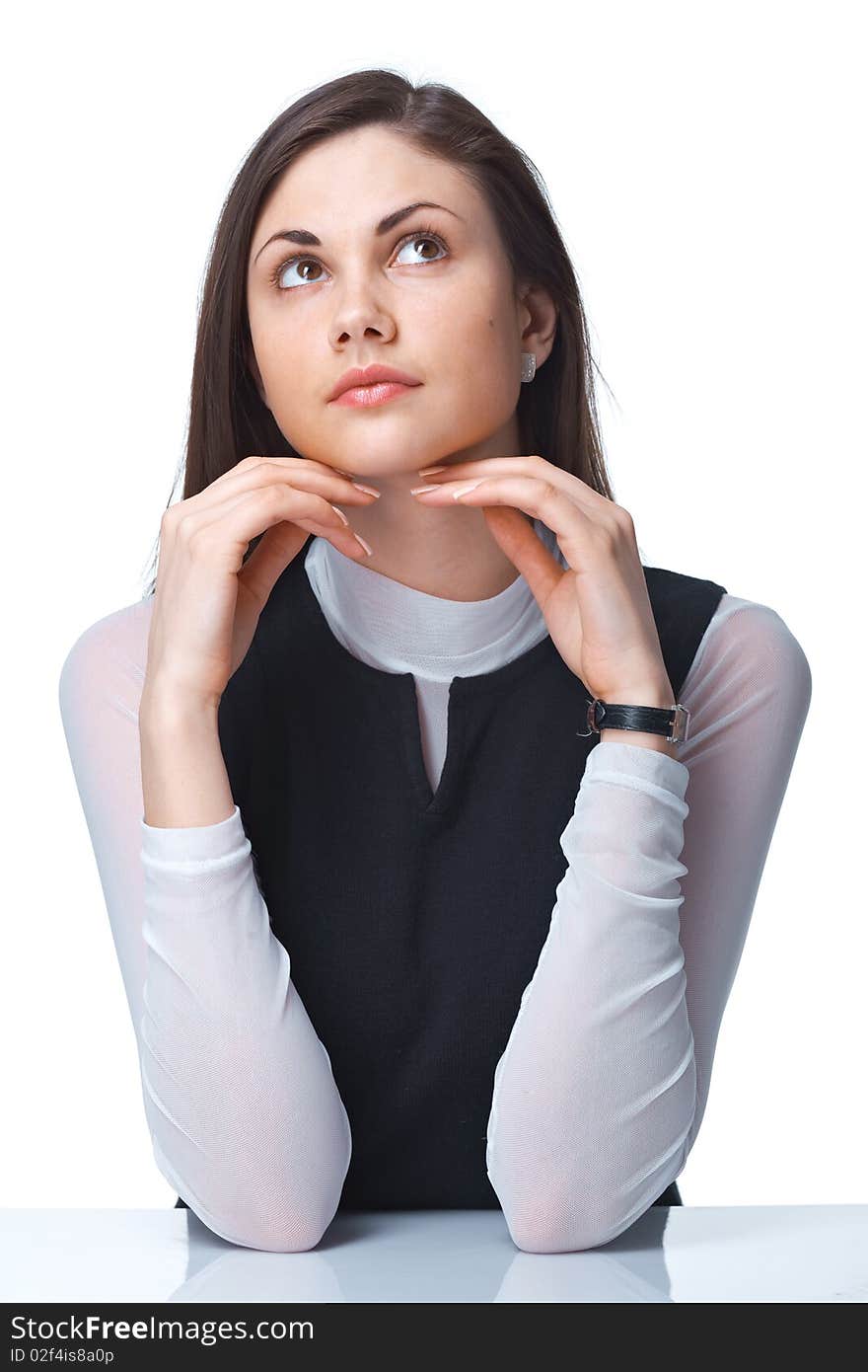 Thoughtful Young Girl