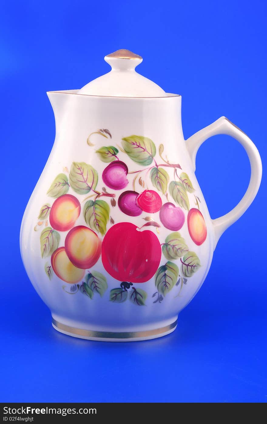 Jug painted