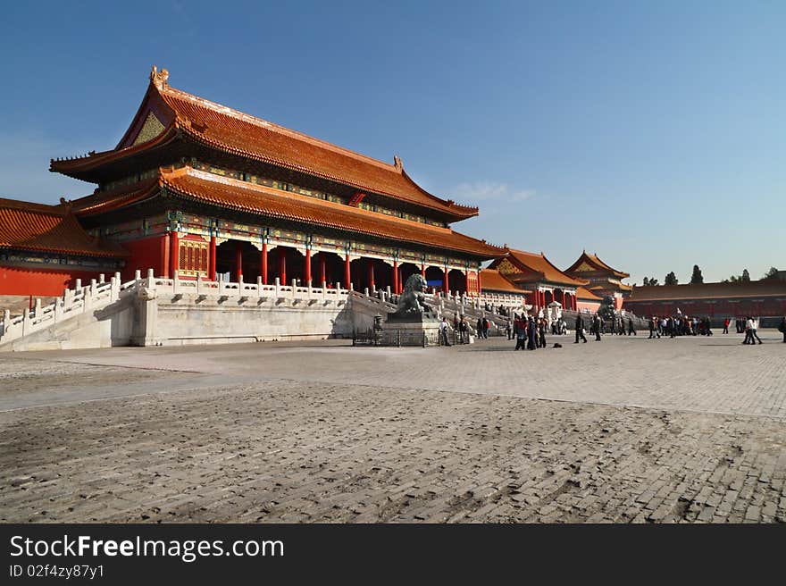 Forbidden City a of Beijing