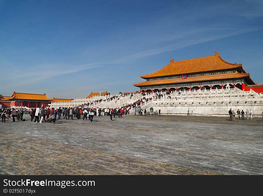 Forbidden City a of Beijing