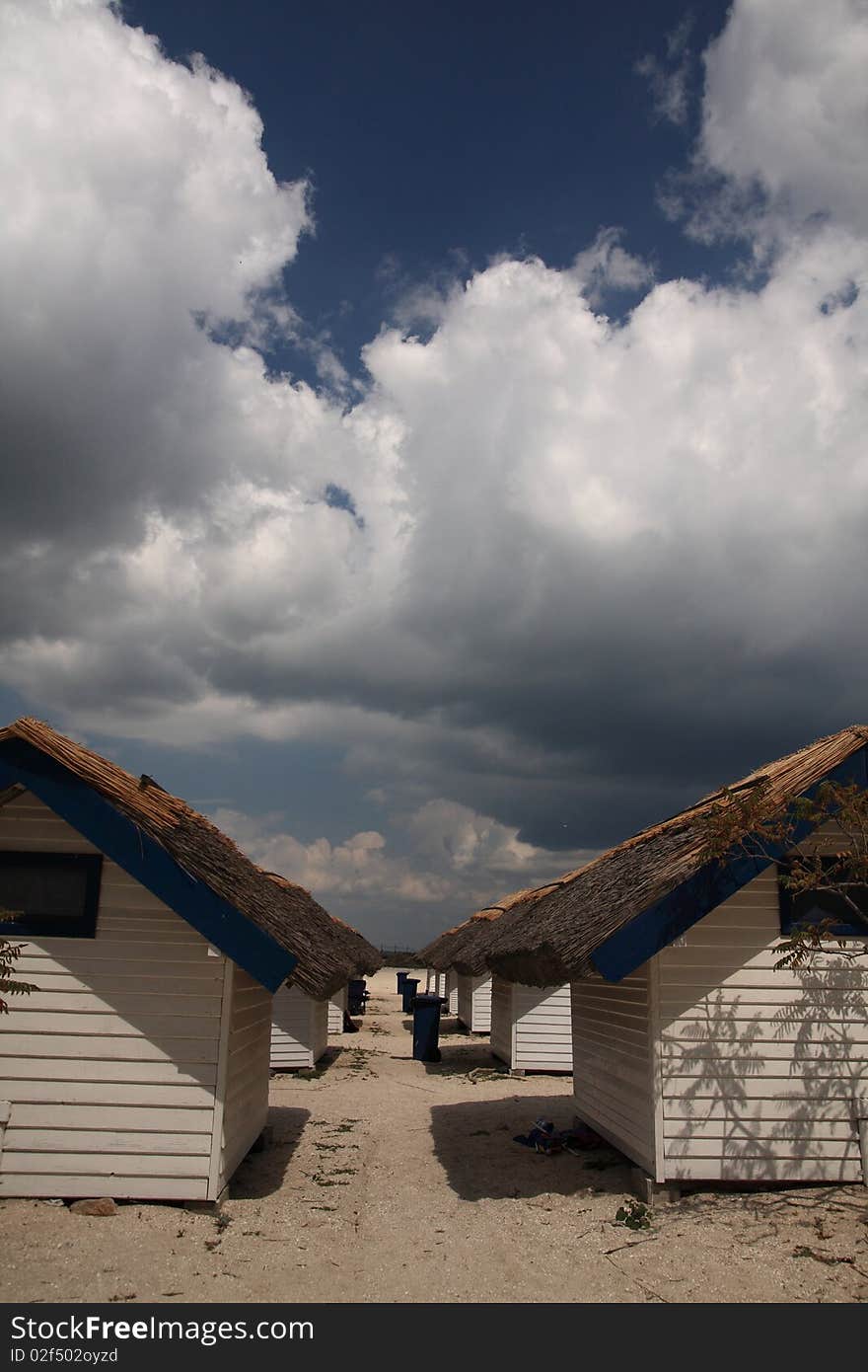 Houses On The Seashore