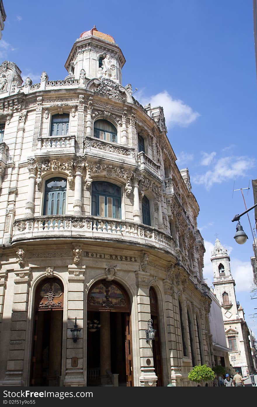 Old colonial building in Havana