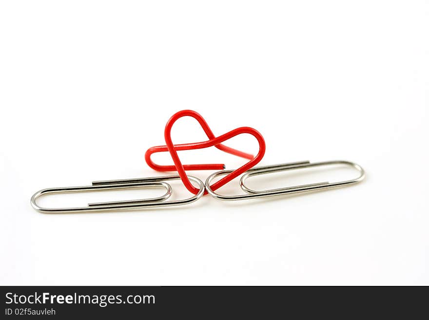 Heart Shape Paper Clip