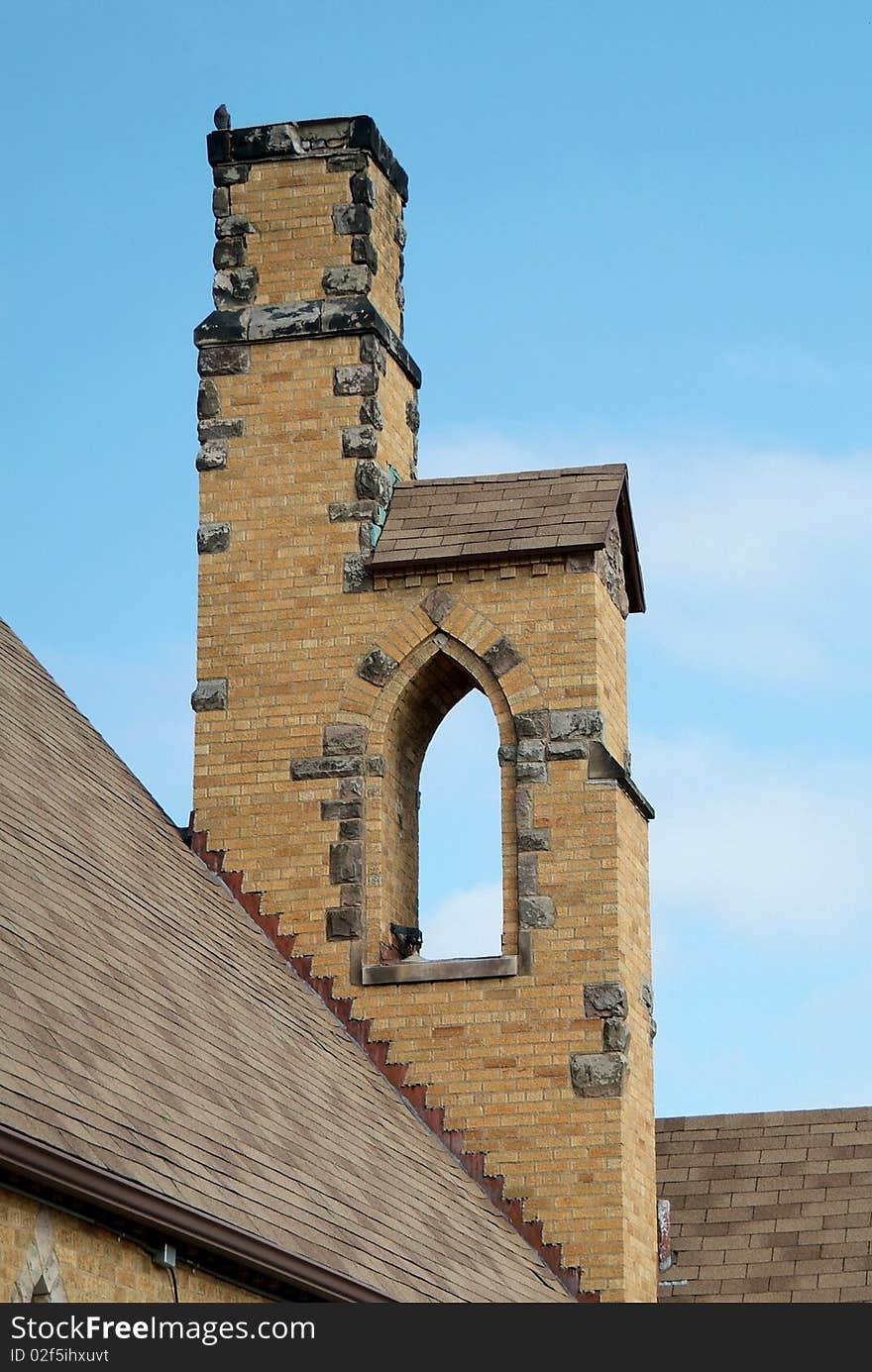 Wall formation of an old church. Wall formation of an old church