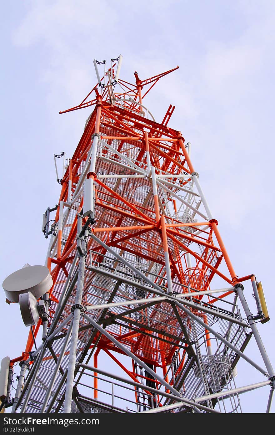 High transmitter with some antenns