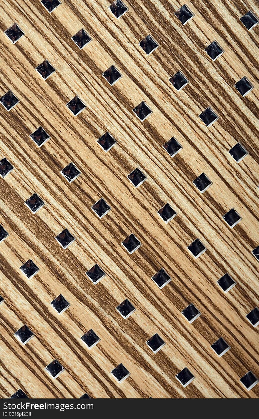 Wooden squares design background