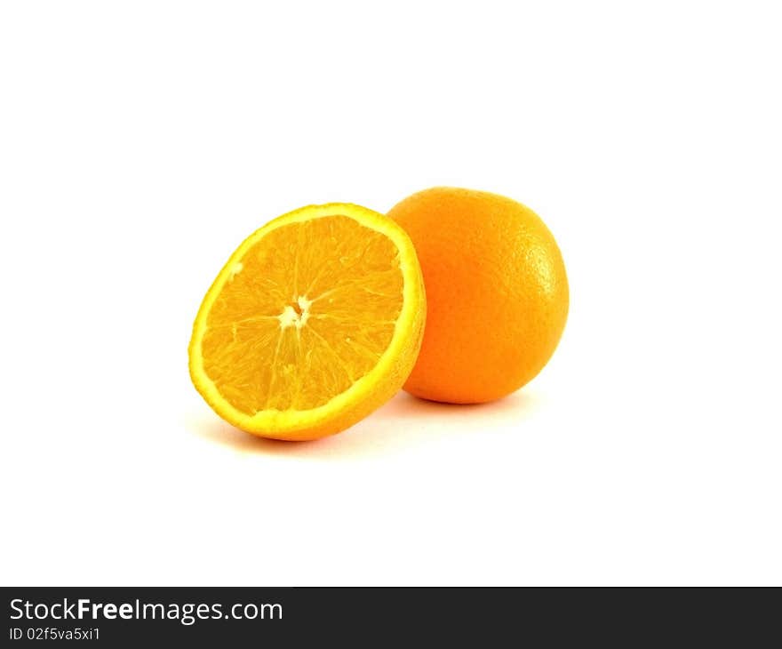 Fruit isolated on a white background