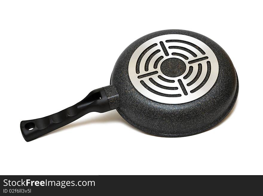 Frying pan, isolated on white background