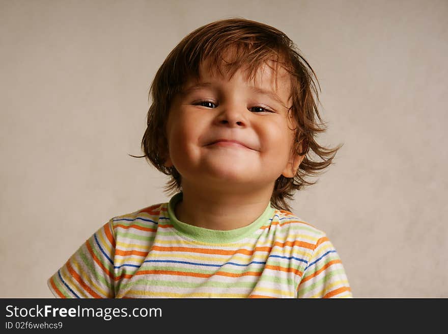 Little smiling boy