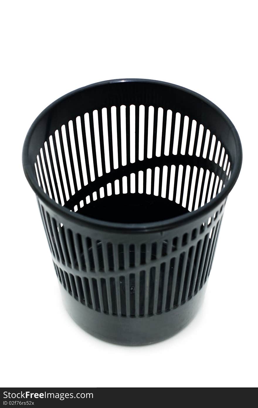 Empty basket for garbage