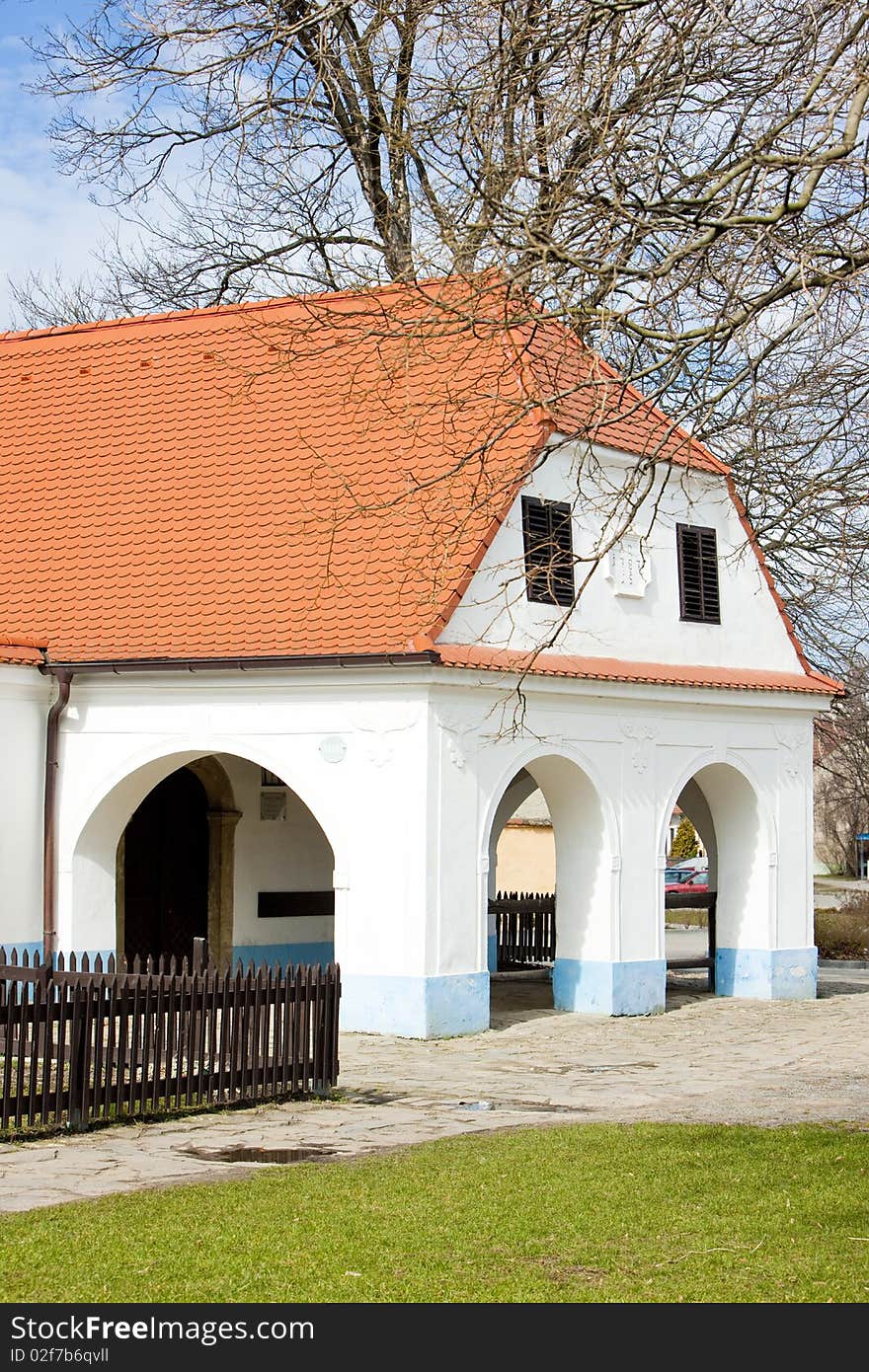 Old blacksmith shop, Tesany, Czech Republic. Old blacksmith shop, Tesany, Czech Republic