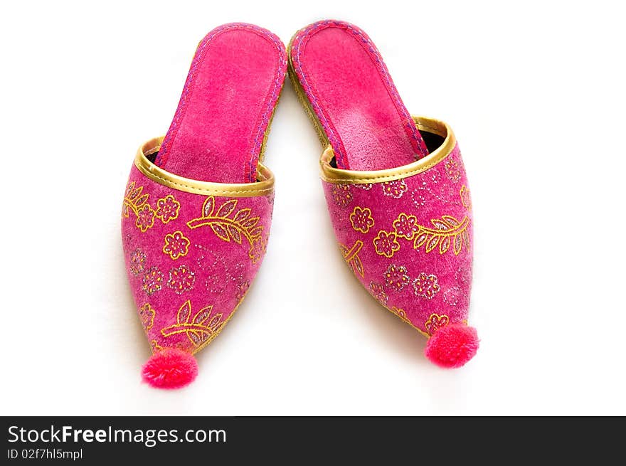 Colorful Turkish slippers