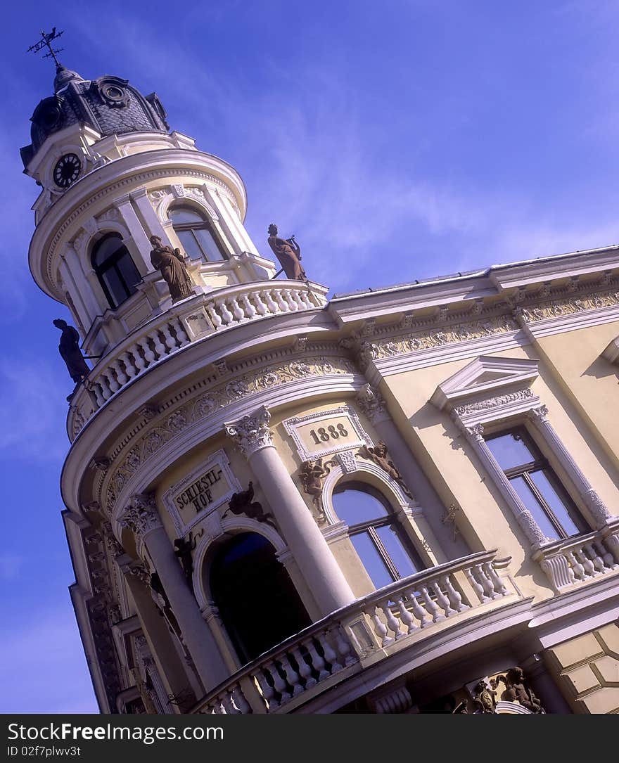 A part of a building in Baden near Vienna called Schiestlhof