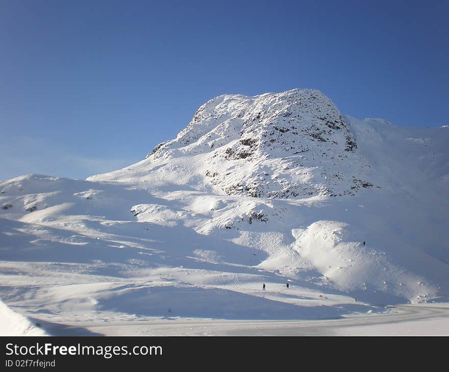 Harrison Pike Lake District winter