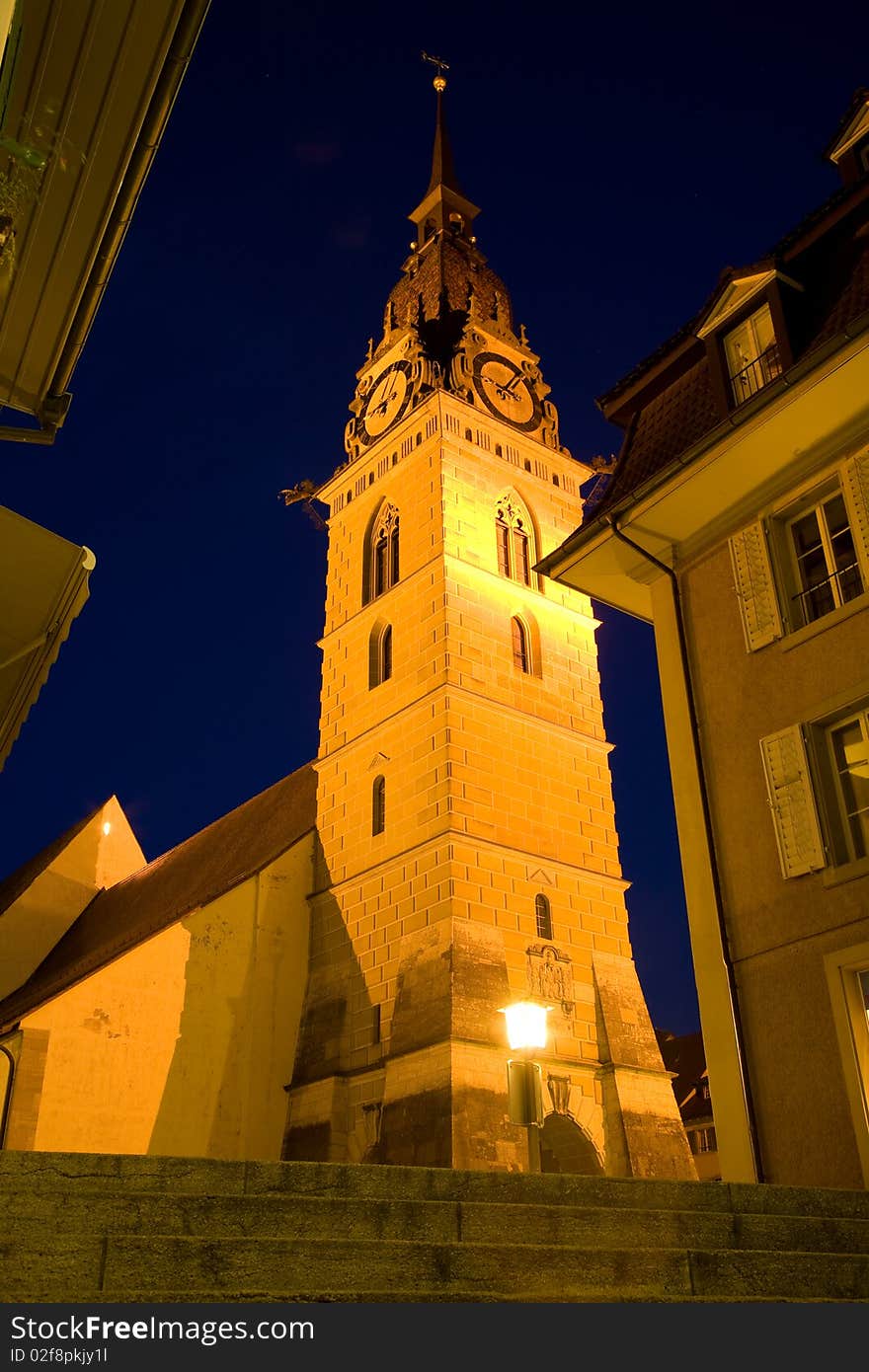 Zofingen church tower