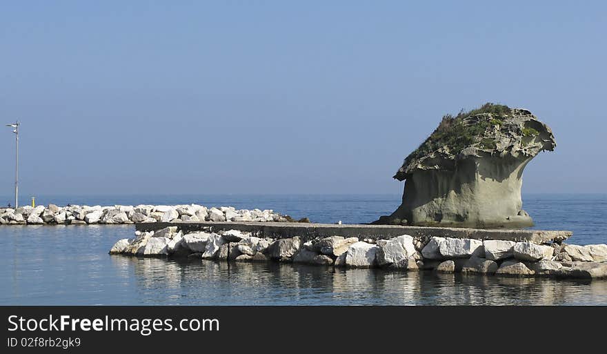 Ischia a beautiful island in campania , italy