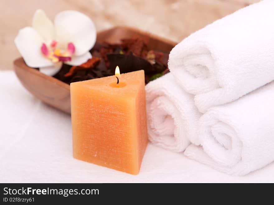 Spa candle