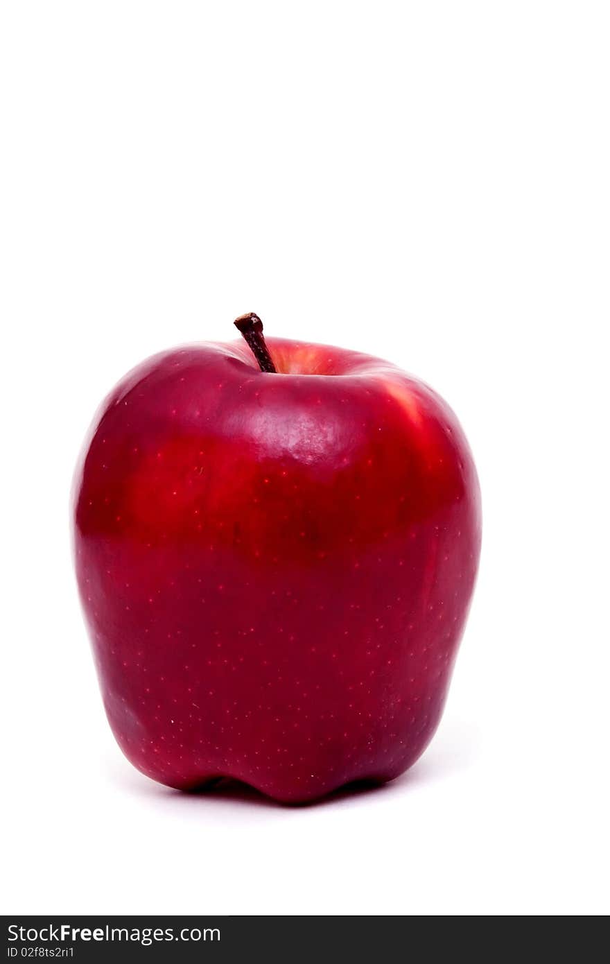 Red apple for healthy eating