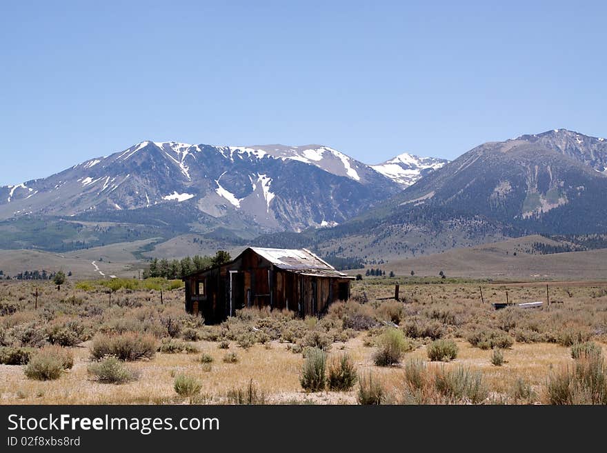 Old abandoned farm