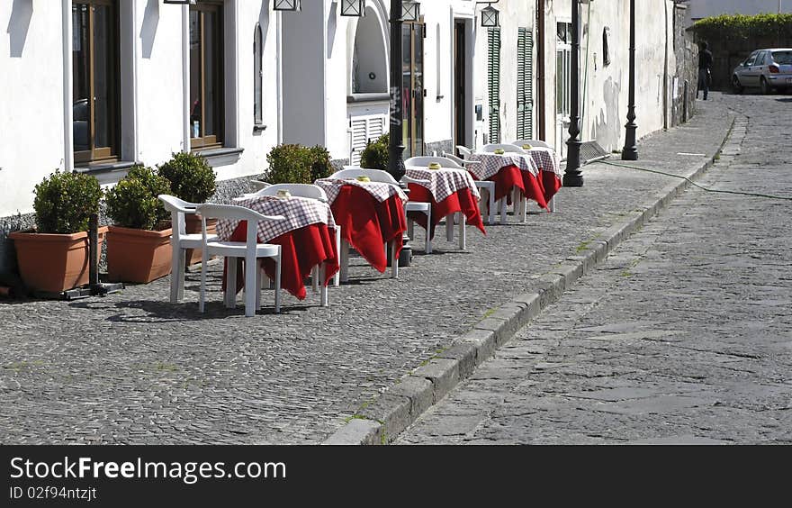 Ischia a beautiful island in campania , italy