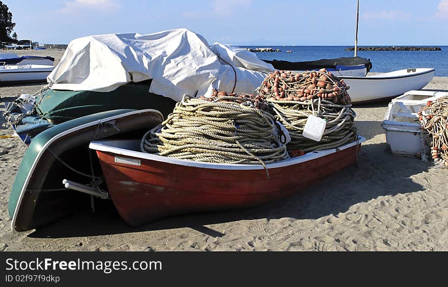 Beach in winter