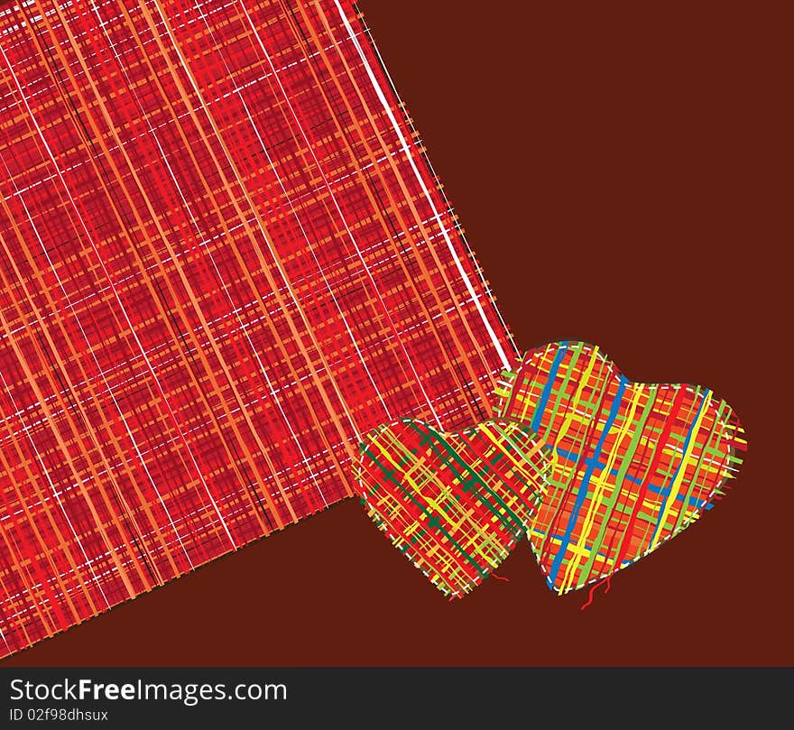 Vector illustration. Background. Varicoloured napkins. Vector illustration. Background. Varicoloured napkins.