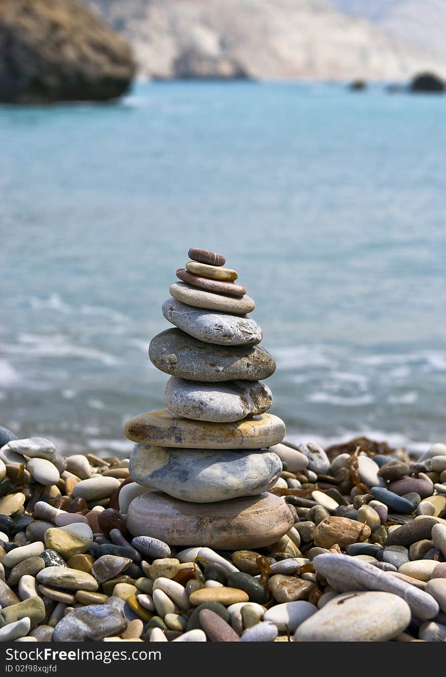 Pyramid Of Pebbles