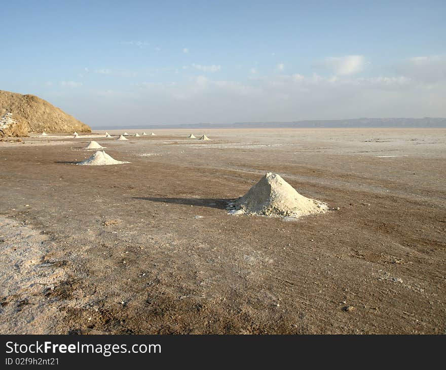 Salt desert