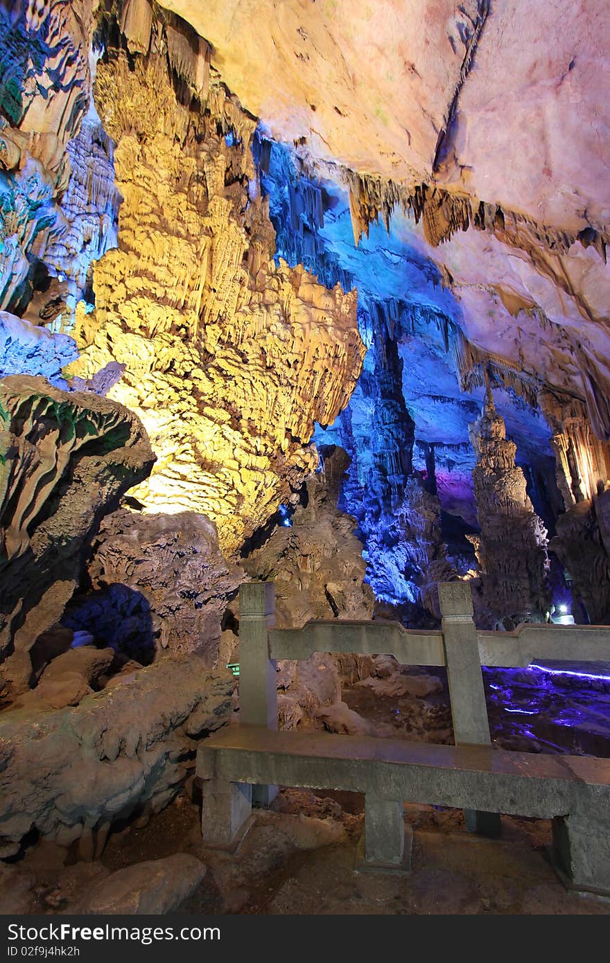 Reed flute cave guilin