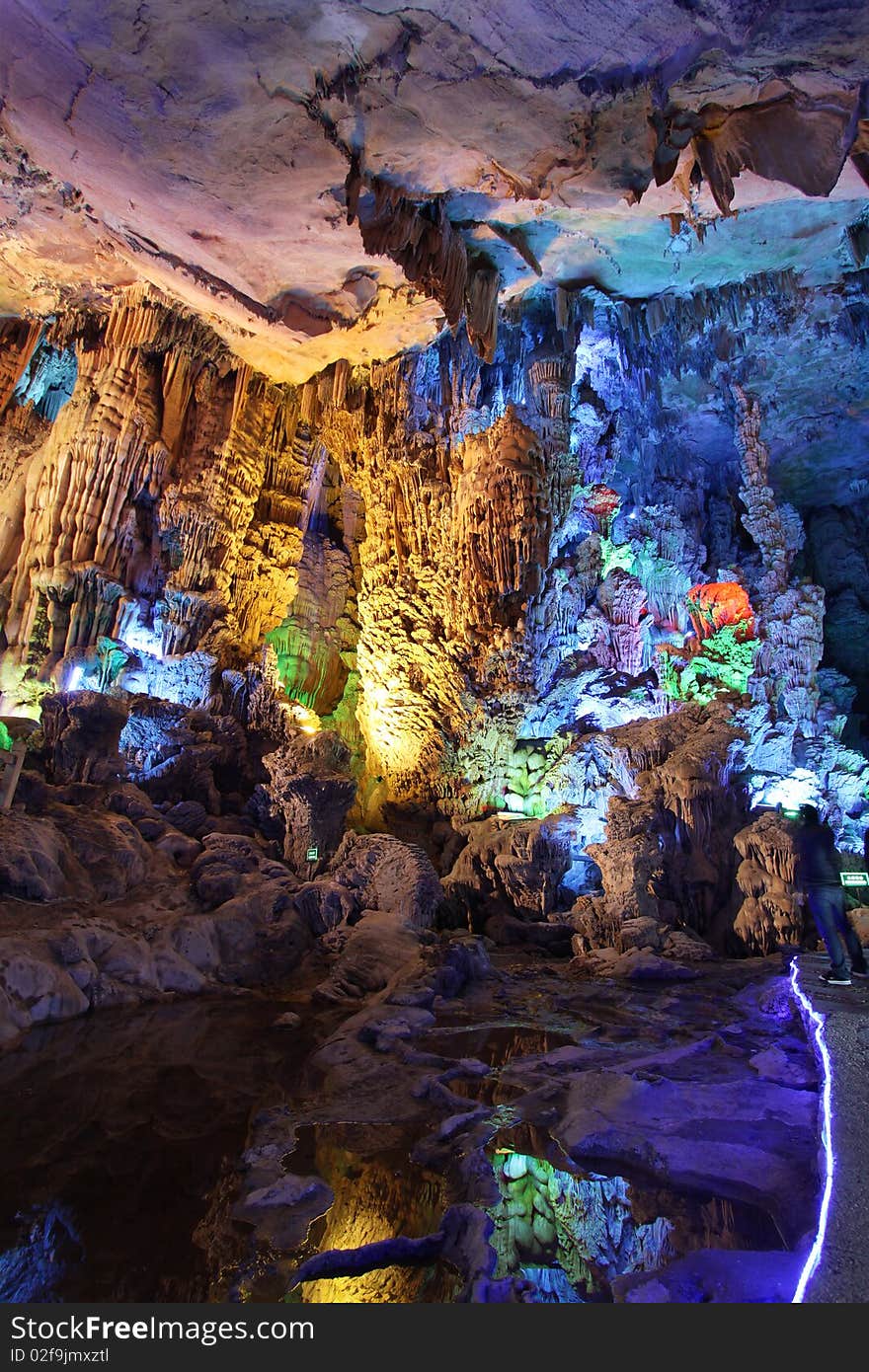 Reed flute cave guilin