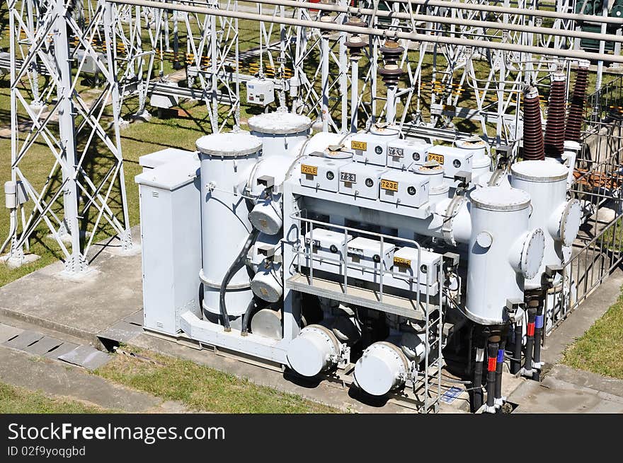 Many facilities of a transformer station