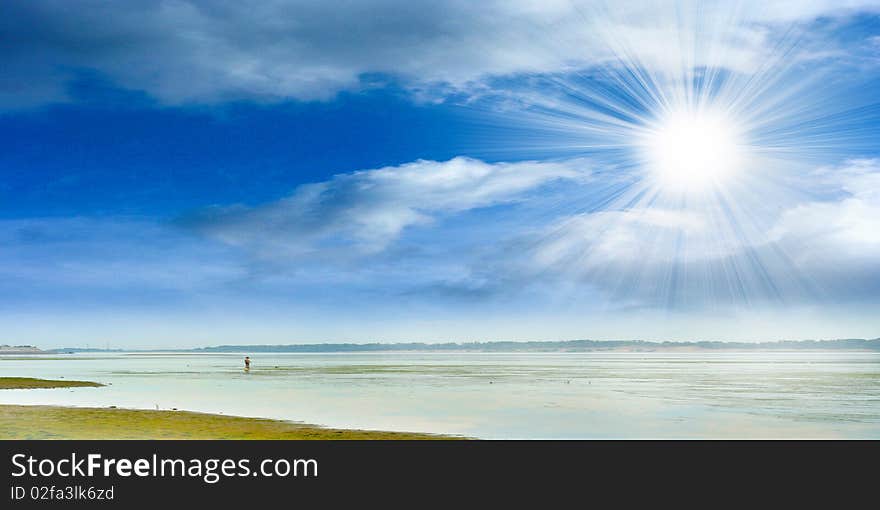 Sky and cloud year solar daytime on horizon. Sky and cloud year solar daytime on horizon